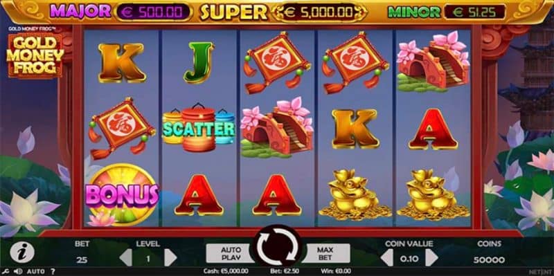 gold money frog screenshot