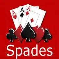 Spades game logo.