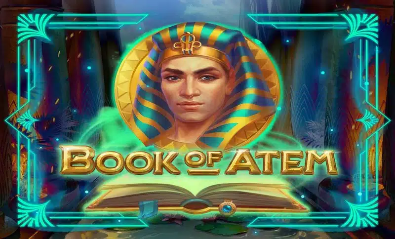 book of atem pokie cover