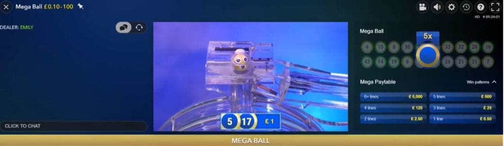 mega ball win screenshot
