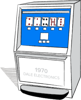 firs videopoker machine.