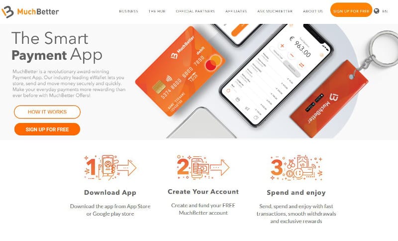 Official MuchBetter website.