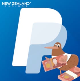 New Zealand casinosâ„¢ Kiwi paypal casino icon.