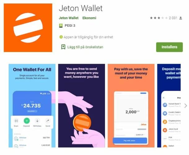 Jeton app