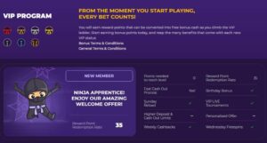 loyalty program page 