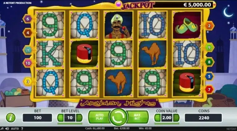 Main slot game screenshot.