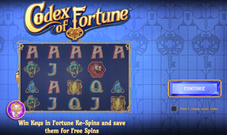 Codex of Fortune re spins