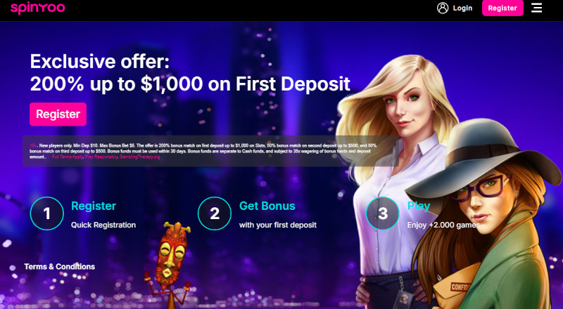 SpinYoo exclusive NZ bonus