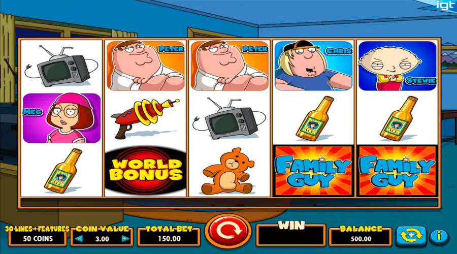 family guy slot