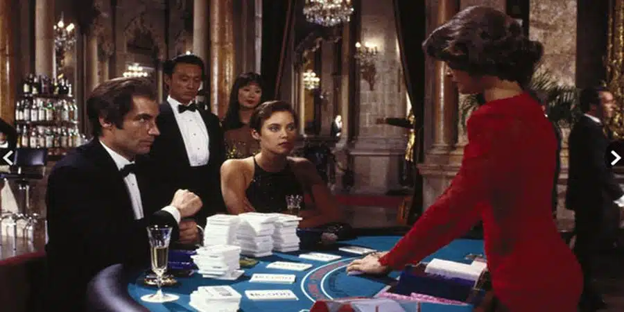 scene with blackjack 