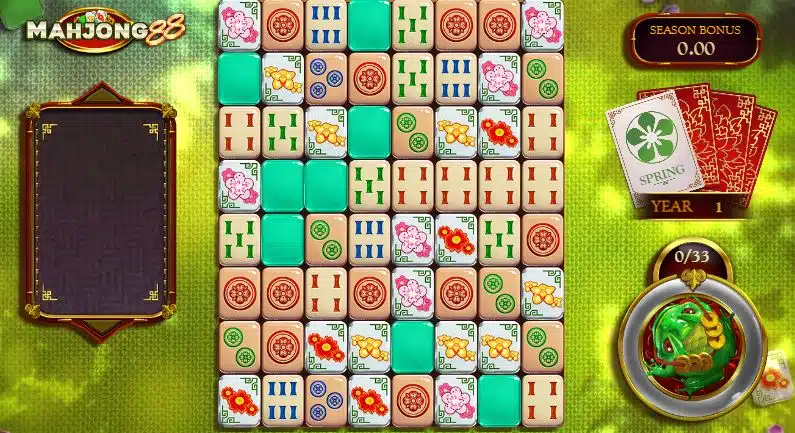 mahjong 88 cluster pay system game