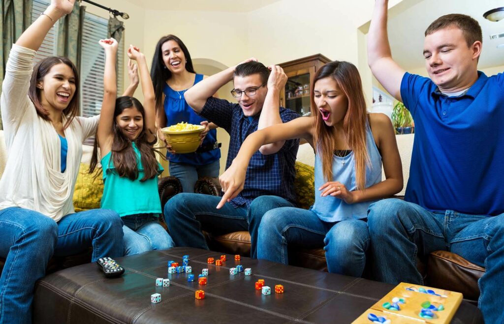 playing dice games