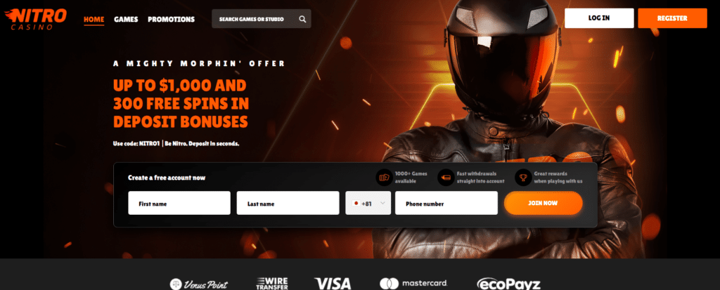 Nitro casino NZ