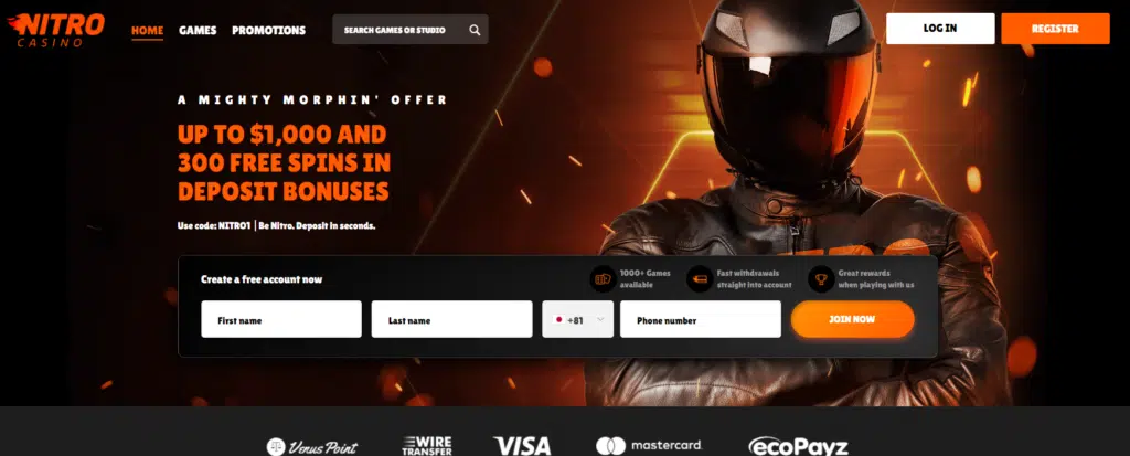 Nitro casino NZ