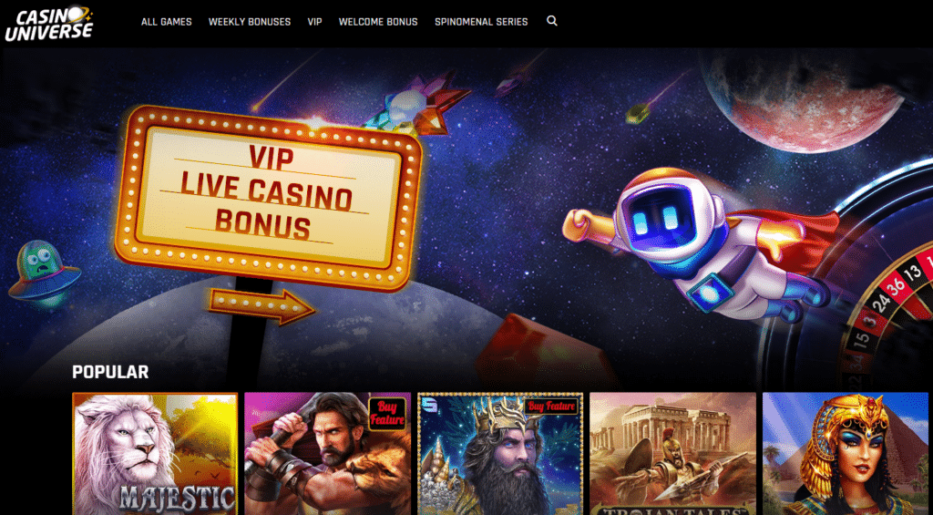Casino Universe Loby