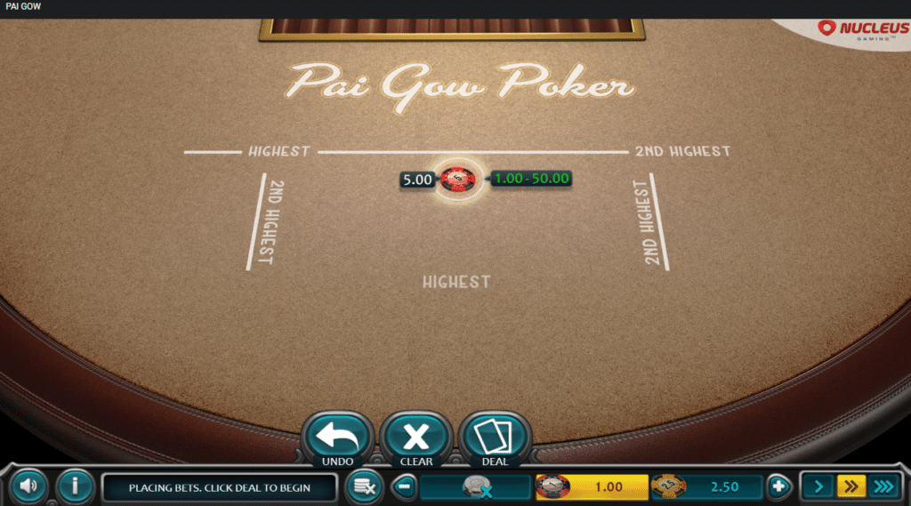 Pai Gow poker
