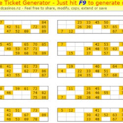 Bingo cards