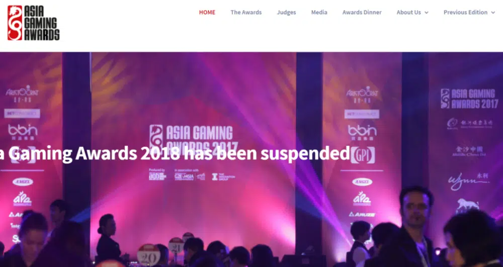 Asia Gaming Awards Homepage