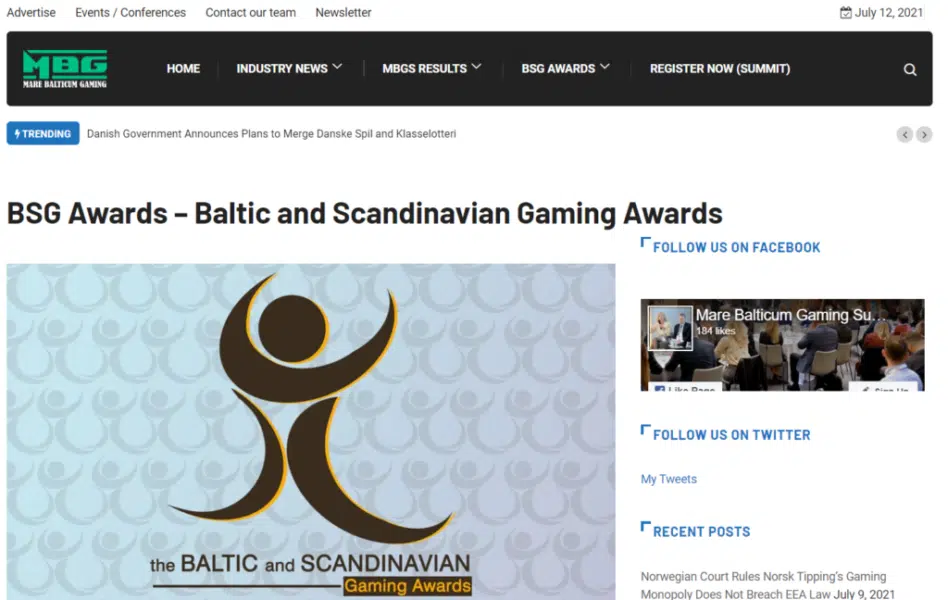 Baltic and Scandinavian Gaming Awars