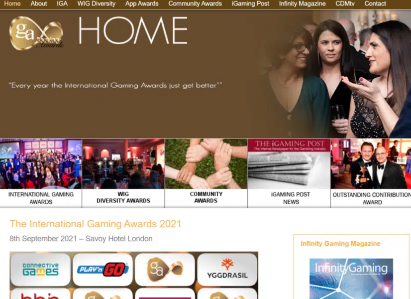 Gaming Awards Homepage