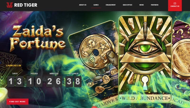 Red Tiger game launches