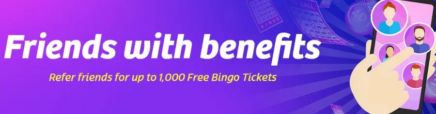 Free Bingo tickets at PlayOJP