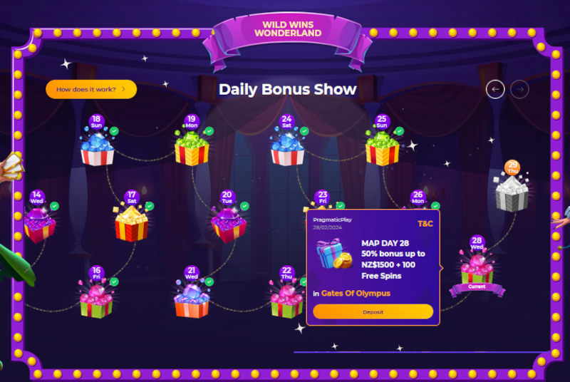 iwild casino free spins