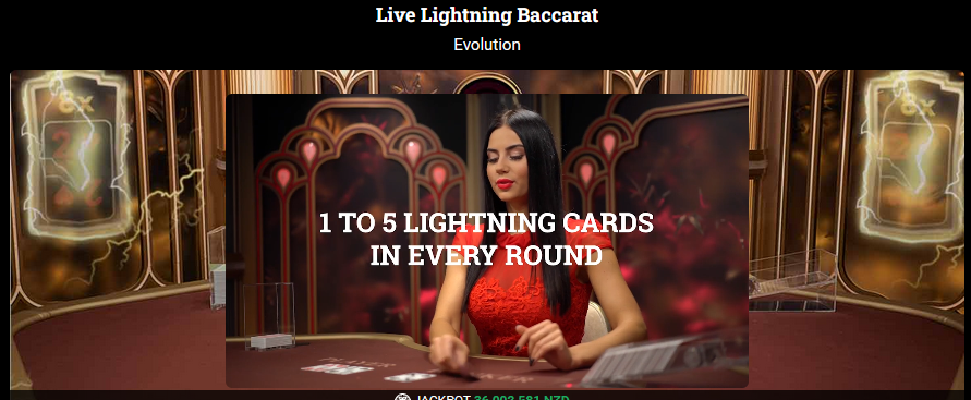 Lightning Baccarat