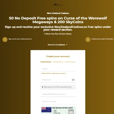 Skycity no deposit freespins