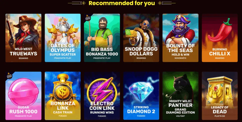 Dragonslots games