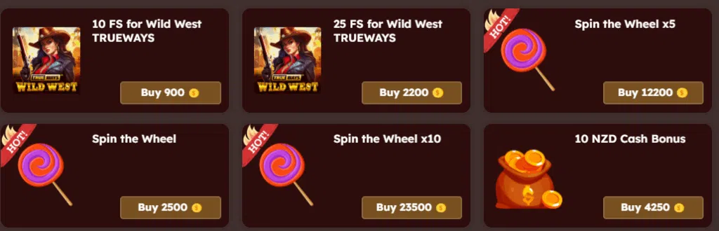 DragonSlots store
