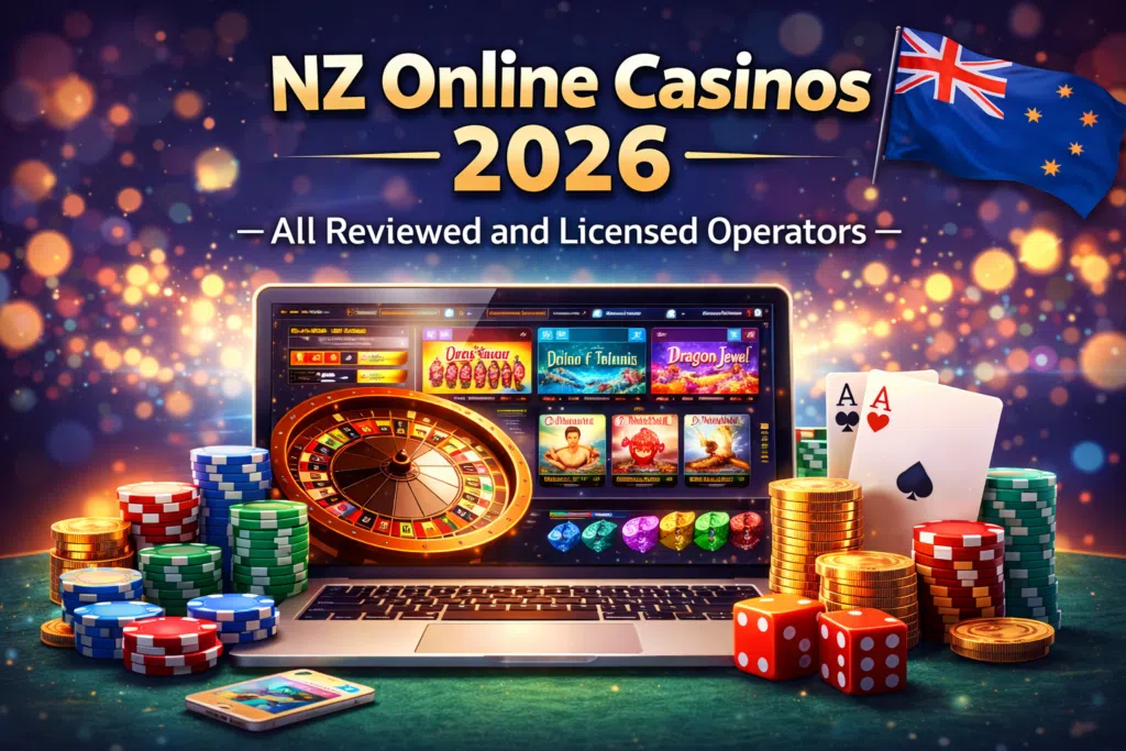 NZ online casinos 2026 for Kiwi players – licensed and safe